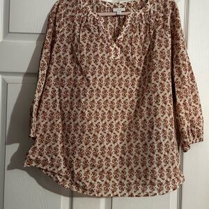 Floral Print Women's Top